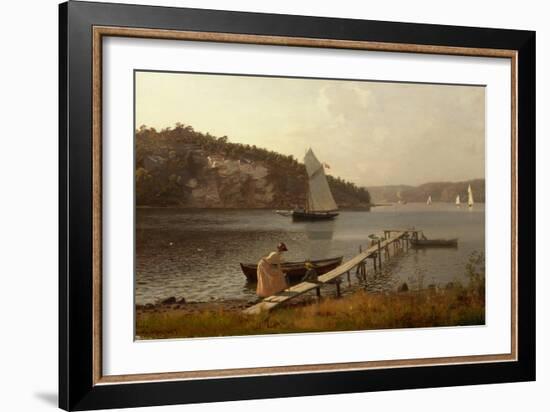 From Hanko, 1889-Hans Gude-Framed Giclee Print