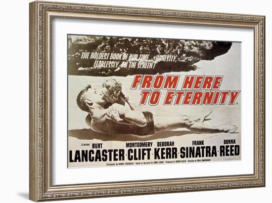 From Here To Eternity, 1953, Directed by Fred Zinnemann-null-Framed Giclee Print