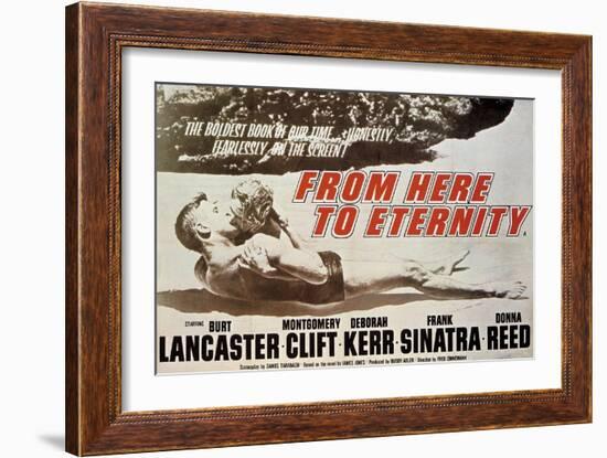 From Here To Eternity, 1953, Directed by Fred Zinnemann-null-Framed Giclee Print