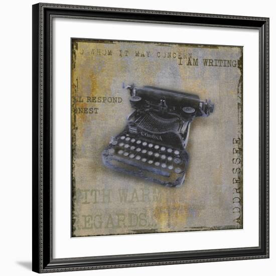 From Me To You I-Ben James-Framed Art Print