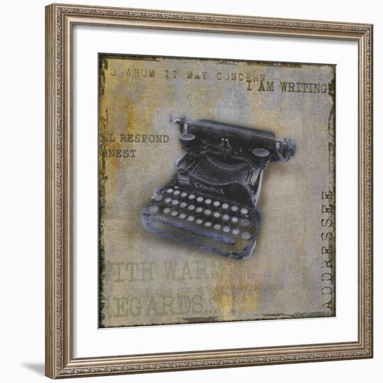 From Me To You I-Ben James-Framed Art Print