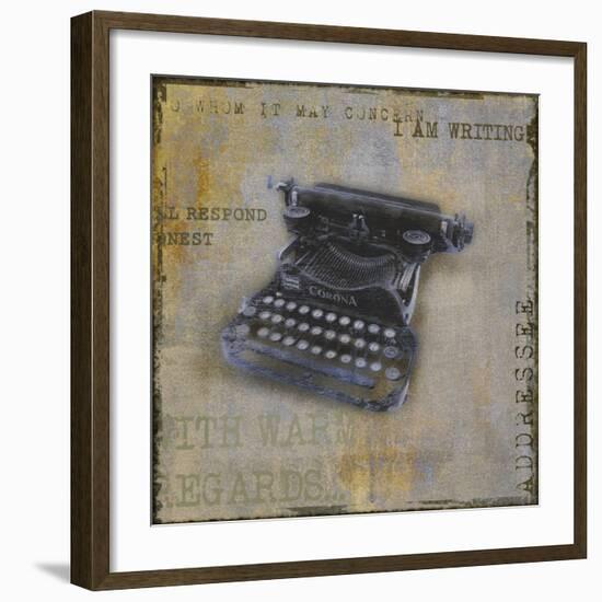 From Me To You I-Ben James-Framed Art Print