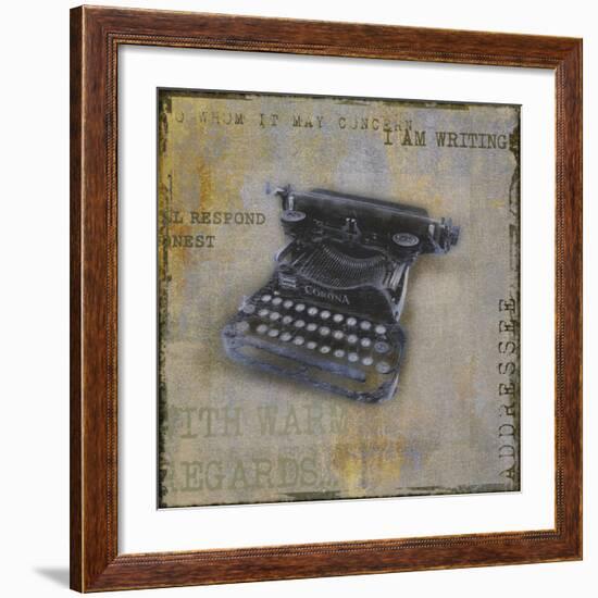 From Me To You I-Ben James-Framed Art Print