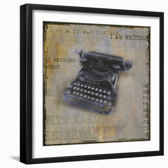 From Me To You I-Ben James-Framed Giclee Print