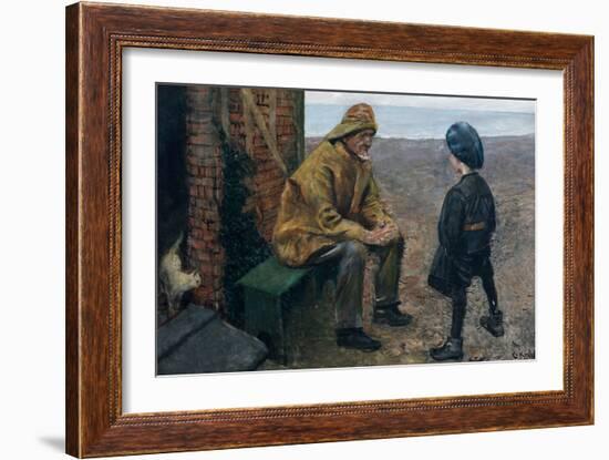 From Normandie, from interview-Christian Krohg-Framed Giclee Print