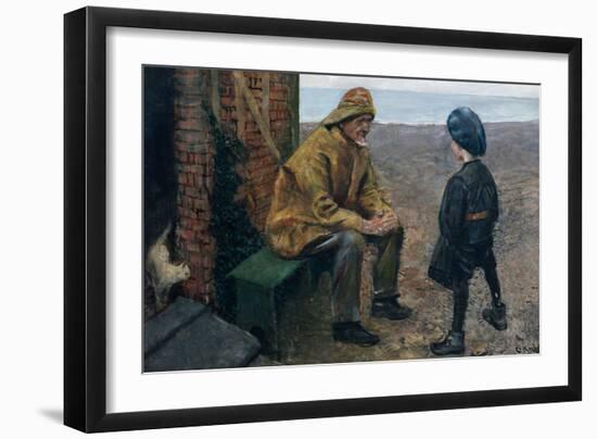 From Normandie, from interview-Christian Krohg-Framed Giclee Print