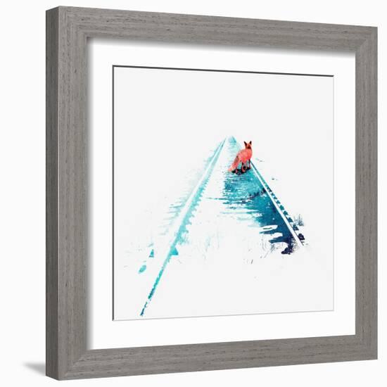 From Nowhere to Nowhere-Robert Farkas-Framed Art Print