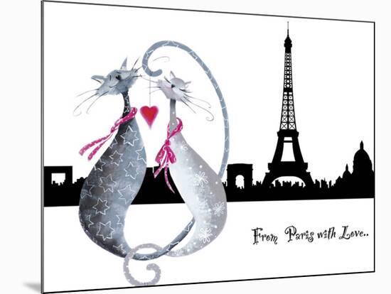 From Paris with Love-Marilyn Robertson-Mounted Art Print