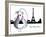 From Paris with Love-Marilyn Robertson-Framed Art Print