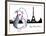 From Paris with Love-Marilyn Robertson-Framed Art Print