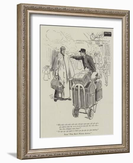 From Phil May's Winter Annual-null-Framed Giclee Print