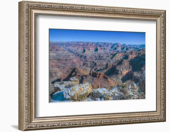 From Powell Point, South Rim, Grand Canyon National Park, UNESCO World Heritage Site, Arizona, Unit-Richard Maschmeyer-Framed Photographic Print