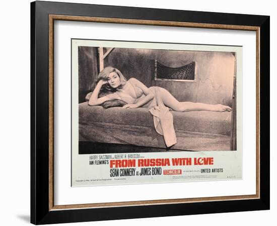 From Russia with Love, Daniela Bianchi, 1963-null-Framed Art Print