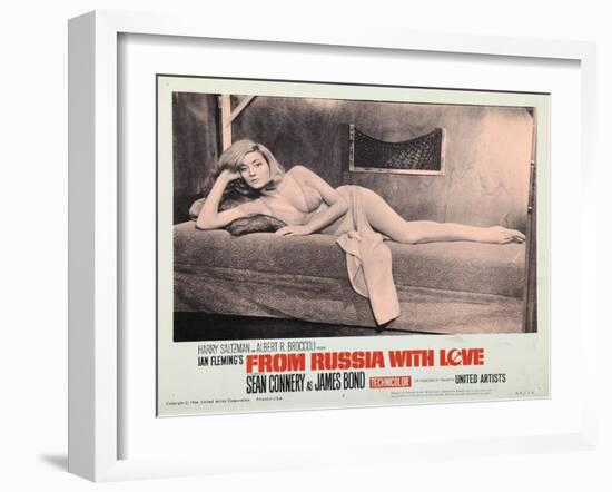 From Russia with Love, Daniela Bianchi, 1963-null-Framed Art Print