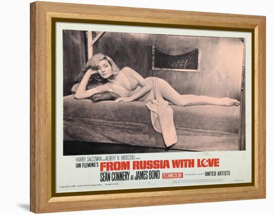 From Russia with Love, Daniela Bianchi, 1963-null-Framed Stretched Canvas