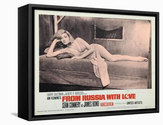 From Russia with Love, Daniela Bianchi, 1963-null-Framed Stretched Canvas