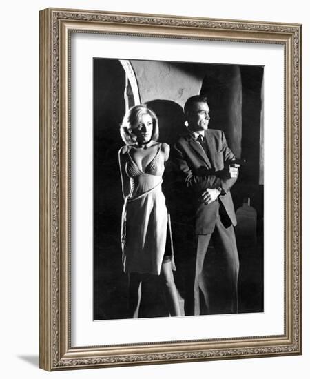 From Russia with Love, Daniela Bianchi, Sean Connery, 1963-null-Framed Photo