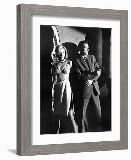 From Russia with Love, Daniela Bianchi, Sean Connery, 1963-null-Framed Photo