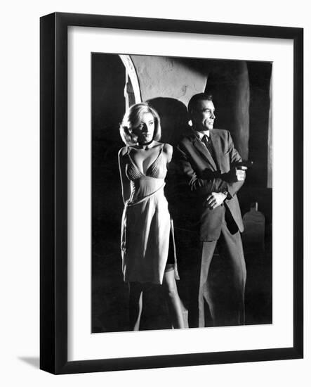 From Russia with Love, Daniela Bianchi, Sean Connery, 1963-null-Framed Photo