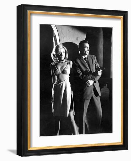 From Russia with Love, Daniela Bianchi, Sean Connery, 1963-null-Framed Photo