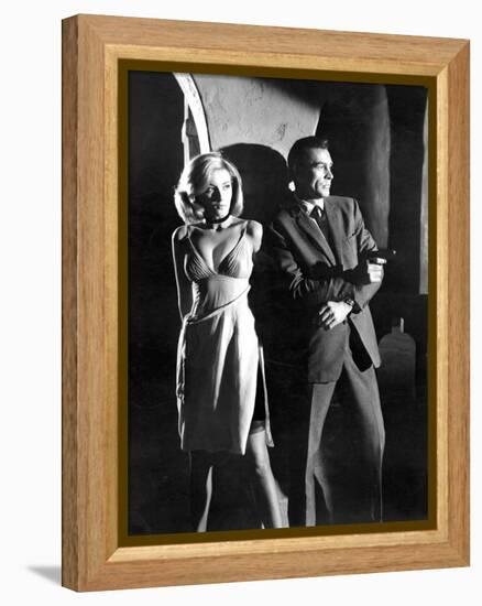 From Russia with Love, Daniela Bianchi, Sean Connery, 1963-null-Framed Stretched Canvas