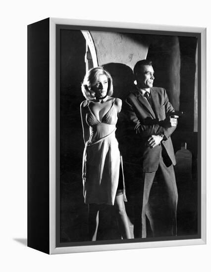 From Russia with Love, Daniela Bianchi, Sean Connery, 1963-null-Framed Stretched Canvas