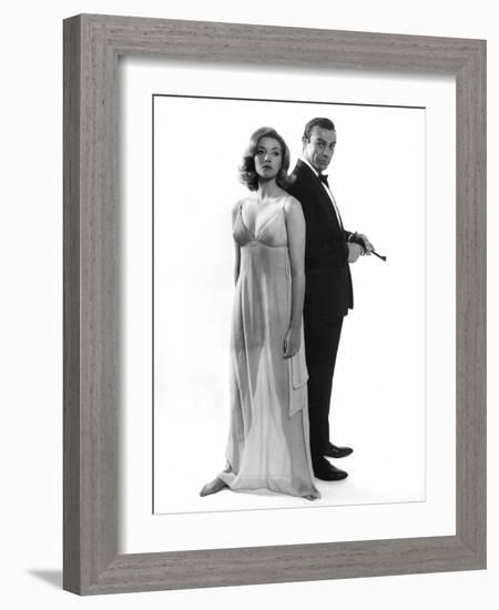 From Russia with Love, Daniela Bianchi, Sean Connery, 1963-null-Framed Photo