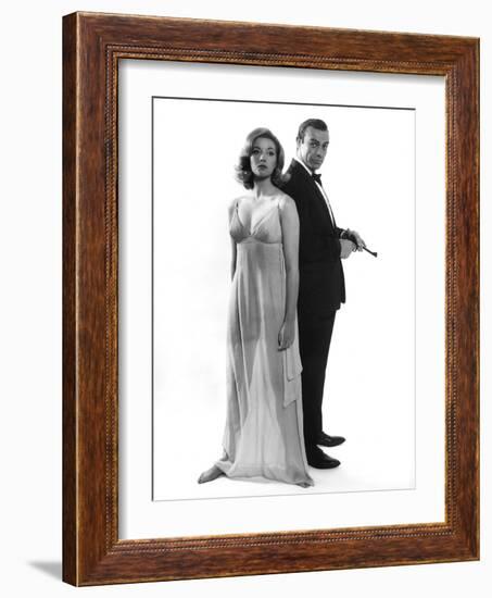 From Russia with Love, Daniela Bianchi, Sean Connery, 1963-null-Framed Photo