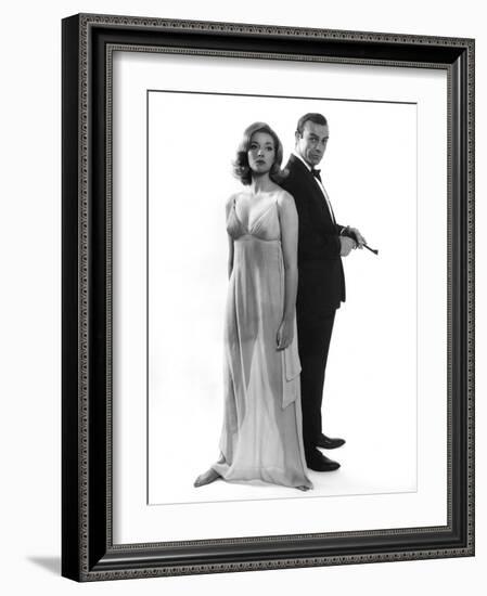 From Russia with Love, Daniela Bianchi, Sean Connery, 1963-null-Framed Photo