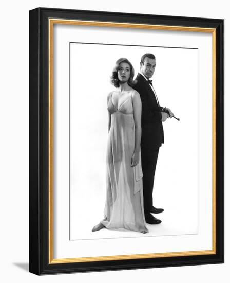 From Russia with Love, Daniela Bianchi, Sean Connery, 1963-null-Framed Photo