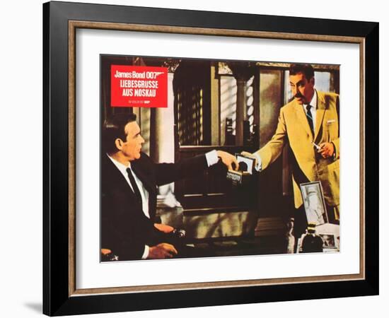 From Russia With Love, German Movie Poster, 1964-null-Framed Art Print