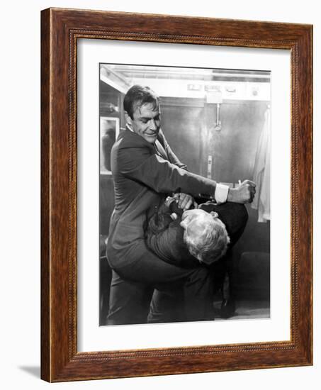 From Russia with Love, Sean Connery, Robert Shaw, 1963, Fight-null-Framed Photo