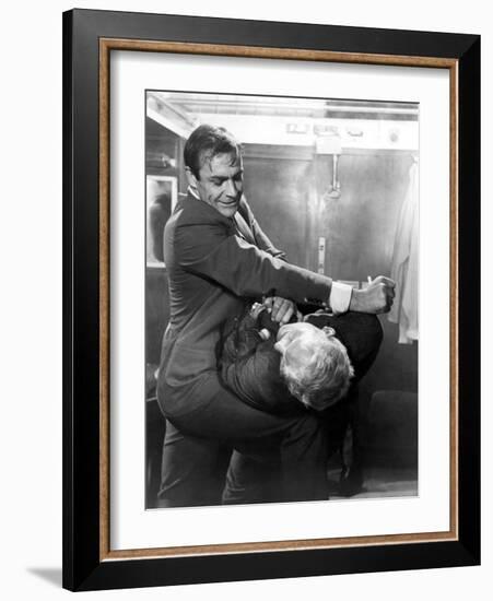 From Russia with Love, Sean Connery, Robert Shaw, 1963, Fight-null-Framed Photo