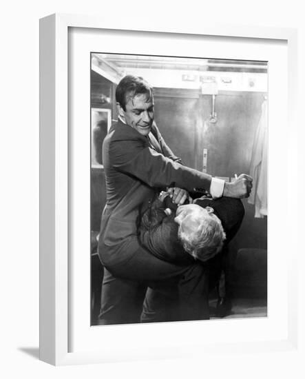 From Russia with Love, Sean Connery, Robert Shaw, 1963, Fight-null-Framed Photo