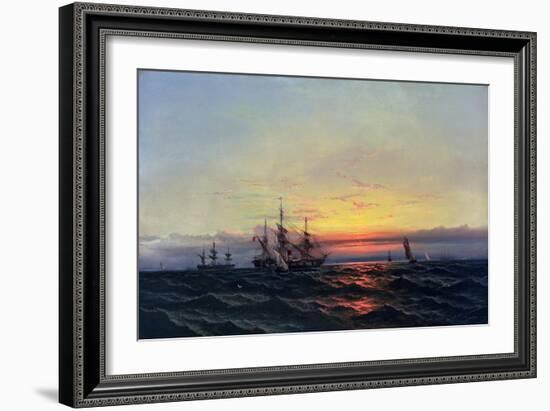From Sail to Steam-James Hamilton-Framed Giclee Print