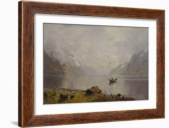 From Sognefjorden-Hans Andreas Dahl-Framed Giclee Print