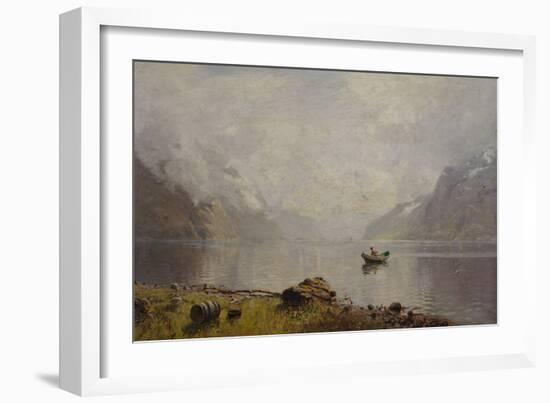 From Sognefjorden-Hans Andreas Dahl-Framed Giclee Print