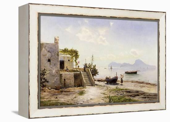 From Sorrento, Towards Capri-Peder Mork Monsted-Framed Premier Image Canvas