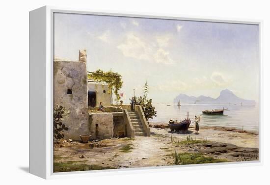 From Sorrento, Towards Capri-Peder Mork Monsted-Framed Premier Image Canvas