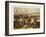 From the Battle of St. Quentin on the 19th of January 1871. German Cavalry Charging at a French Def-null-Framed Giclee Print