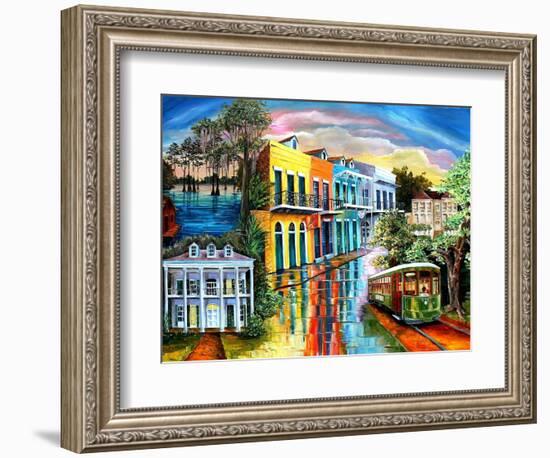 From the Bayou to the Big Easy-Diane Millsap-Framed Premium Giclee Print