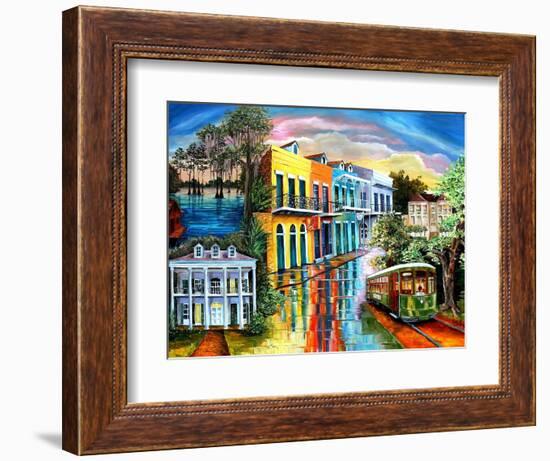 From the Bayou to the Big Easy-Diane Millsap-Framed Premium Giclee Print