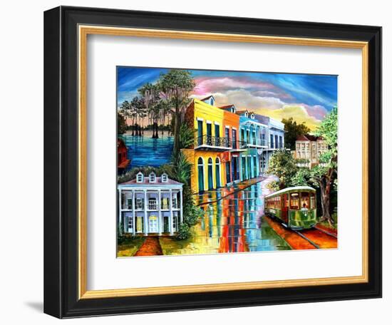 From the Bayou to the Big Easy-Diane Millsap-Framed Premium Giclee Print