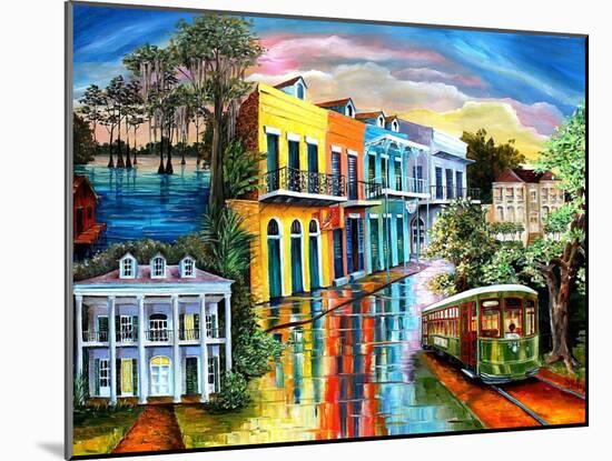 From the Bayou to the Big Easy-Diane Millsap-Mounted Art Print