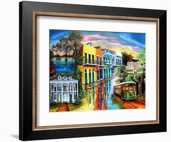 From the Bayou to the Big Easy-Diane Millsap-Framed Art Print