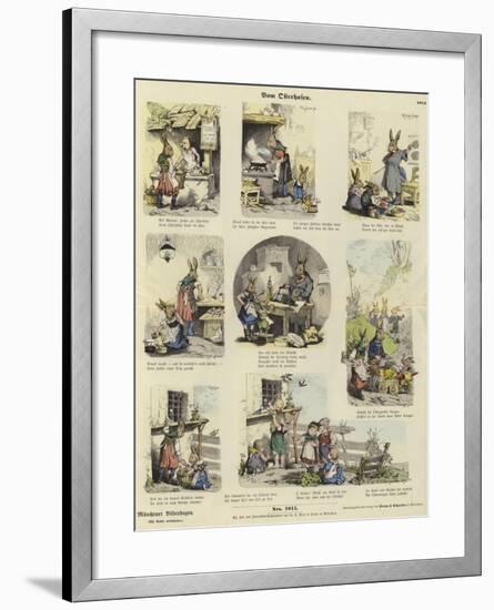 From the Easter Bunny-null-Framed Giclee Print