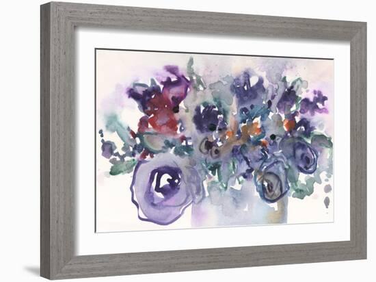 From the Garden Party II-Samuel Dixon-Framed Art Print