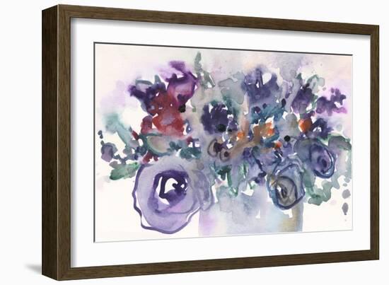 From the Garden Party II-Samuel Dixon-Framed Art Print