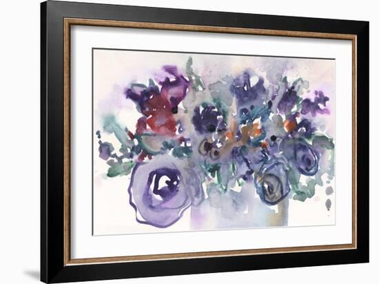 From the Garden Party II-Samuel Dixon-Framed Art Print