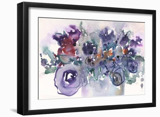 From the Garden Party II-Samuel Dixon-Framed Art Print